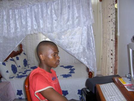 At home